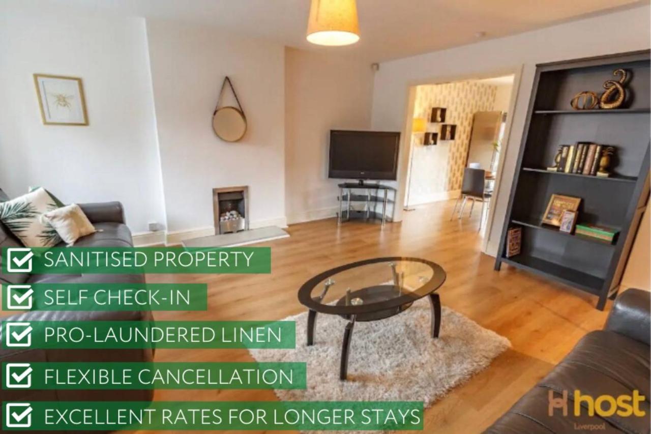 Host Liverpool - Rooms In A Spacious Coliving And Coworking Home With Garden, And Parking Close To Centre Eksteriør bilde